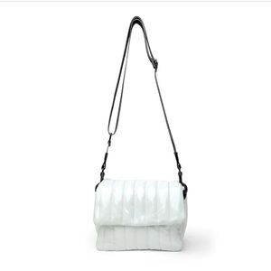 Think Royln Bar Bag in White NWOT